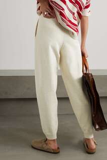 ISABEL MARANT ÉTOILE спортивные брюки Kira из эластичного джерси, кремовый