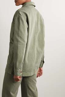 SLVRLAKE Джинсовая куртка оверсайз, армейский зеленый
