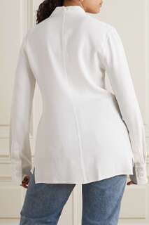 STELLA MCCARTNEY + рубашка NET SUSTAIN из джерси, белый