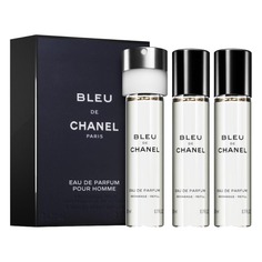 Парфюмерная вода Chanel Bleu de Chanel Twist And Spray Refill, 3х20 мл