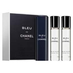 Туалетная вода Chanel Bleu de Chanel Twist and Spray, 3х20 мл