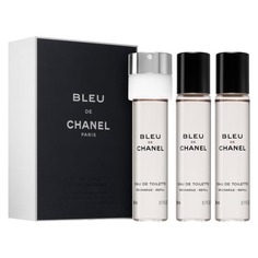 Туалетная вода Chanel Bleu de Chanel Twist And Spray Refill, 3х20 мл