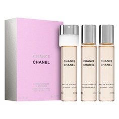Туалетная вода Chanel Chance Twist And Spray Refill, 3х20 мл
