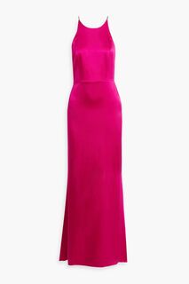Атласное платье Samia ALICE + OLIVIA, пурпурный