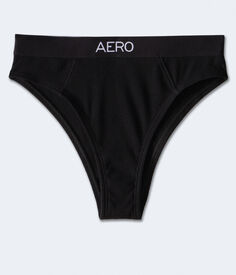 Высокие брюки с логотипом Cheeky Aeropostale, черный