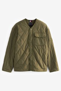 Складная линейная куртка из переработанных материалов Tommy Hilfiger, зеленый