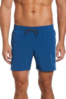 Плавки-шорты Volley 5 дюймов со светоотражающим логотипом Nike, синий