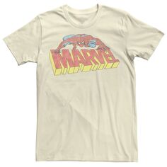 Мужская классическая футболка с логотипом Marvel Spider-Man Licensed Character