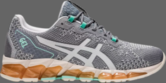 Кроссовки wmns gel quantum 360 6 knit &apos;glacier grey cyan&apos; Asics, серый