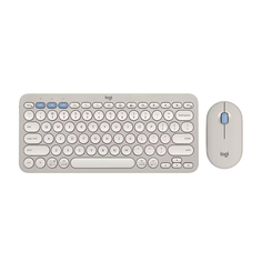 Комплект периферии Logitech PEBBLE 2 (клавиатура + мышь), серый