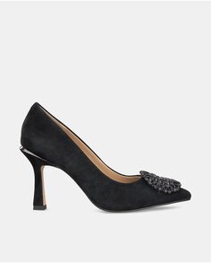 Женские кожаные туфли с острым носком Alma en Pena, черный