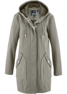 Куртка softshell с капюшоном Bpc Bonprix Collection, серый