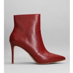 Ботильоны Michael Kors Rue High Heels Ankle Leather, темно-красный