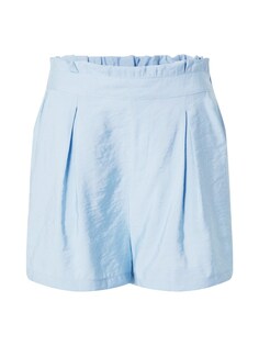 Широкие брюки со складками спереди SISTERS POINT ELLA, светло-синий