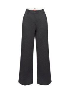 Широкие брюки ESPRIT, темно-серый