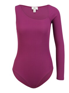 Боди-рубашка River Island Petite, темно фиолетовый