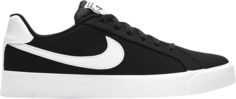 Кроссовки Nike Wmns Court Royale AC Canvas &apos;Black White&apos;, черный