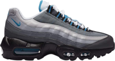 Кроссовки Nike Air Max 95 Recraft GS &apos;Grey Laser Blue&apos;, серый