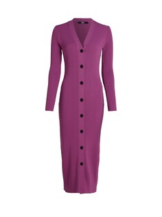 Вязанное платье Karl Lagerfeld, фиолетовый