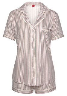 Короткий пижамный комплект S.Oliver, смешанные цвета/розовый