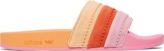 Сандалии Adidas Wmns Adilette Slides &apos;Light Pink Orange&apos;, оранжевый