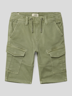 Бермуды с карманами модель &quot;Джаред&quot; Pepe Jeans, оливково-зеленый
