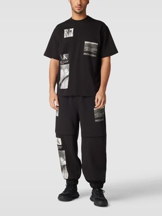 Футболка с моделью значка «MULTI LANDSCAPE» Calvin Klein Jeans, черный