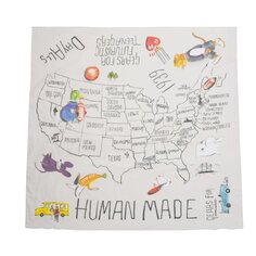 Большой палантин-бандана, сделанный человеком, белый Human Made