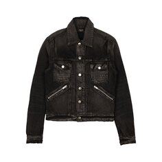 Куртка Amiri Core с двойным скосом, цвет Черный