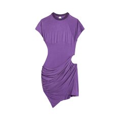 Jacquemus La Robe Espelho Court Purple