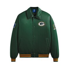 Kith For The NFL: атласный бомбер Packers Board