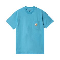 Карманная футболка Carhartt WIP x Awake NY, синяя