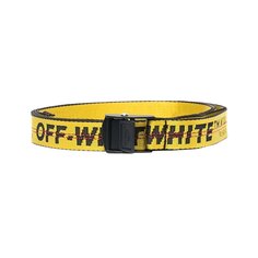 Off-White Индустриальный ремень Желтый/Черный