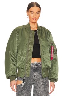 Куртка ALPHA INDUSTRIES MA-1 Blood Chit Bomber, цвет Sage