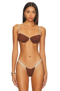 Топ бикини Indah Lisa Underwire, цвет Cacau