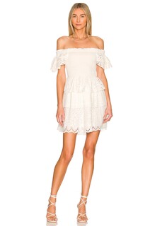 Платье мини Cleobella X REVOLVE Kaiya, цвет Off White Eyelet