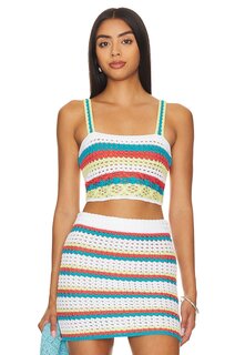 Топ Solid &amp; Striped The Emily, цвет Crochet Vertical Stripe