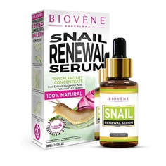 Biovgyone Snail Renewal Serum, 1 унция, глубоко увлажняет и стимулирует образование новых клеток, Biovene
