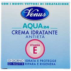Aqua 24 Крем для глубокого увлажнения с витамином Е и антивозрастным действием, 50 мл, Venus