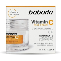 Аптечный крем для лица с антиоксидантом и витамином С, 50 мл, Babaria