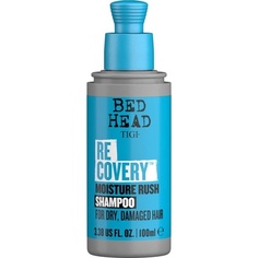 Шампунь Bed Head By Recovery увлажняющий идеально подходит для сухих поврежденных волос в путешествиях, размер 100 мл, Tigi