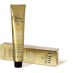 Oro Puro Therapy Color Кератиновая краска для волос 100 мл 7,31 Средний светлый песочный, Fanola