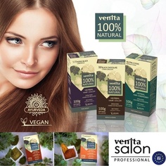 Веганские травяные краски для волос со 100% натуральными растительными ингредиентами, Venita