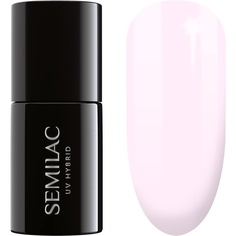 УФ-лак для ногтей French Beige Milk 051 7 мл - розовый цвет, Semilac