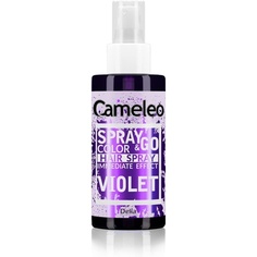 Спрей-спрей Spray &amp; Go Purple Mist Тоник-спрей для светлых платиновых седых волос 150 мл, Cameleo