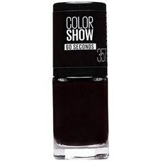 Лак для ногтей Maybelline Color Show 7 мл, цвет 357 «Бордовый поцелуй», Maybelline New York