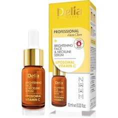 Разглаживающая сыворотка для лица, шеи и шеи с миндальной кислотой 100% сыворотка для всех типов кожи 10мл, Delia Cosmetics