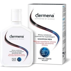 Шампунь для лечения выпадения волос для мужчин, 200 мл, Dermena