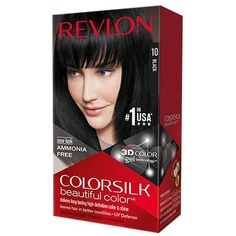 Перманентная краска для волос Colorsilk 10 Black 130 мл, Revlon