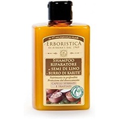 Шампунь для сухих волос с льняным семенем и маслом ши 300мл, L&apos;Erboristica L'erboristica